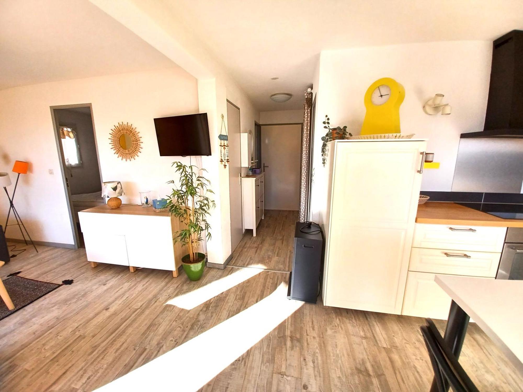 Plain-Pied Jardin 6 Personnes Clim Vue Mer Parking Wifi Terrasse Piscine Dans La Residence Saint-Pierre-la-Mer  Екстериор снимка